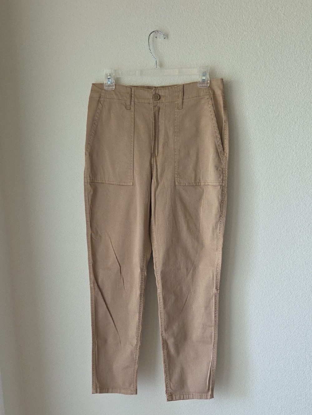 Sanctuary Khaki Utility Chinos Pants Cotton Blend High Waisted Sz 29 Capsule